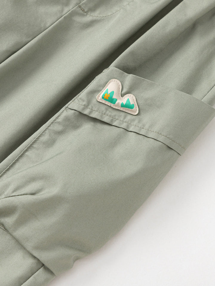 Dusty Green Baby Unisex Trousers