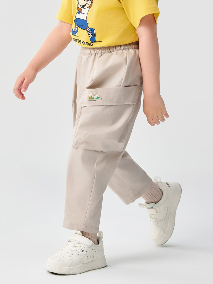 Ash Khaki Baby Unisex Trousers