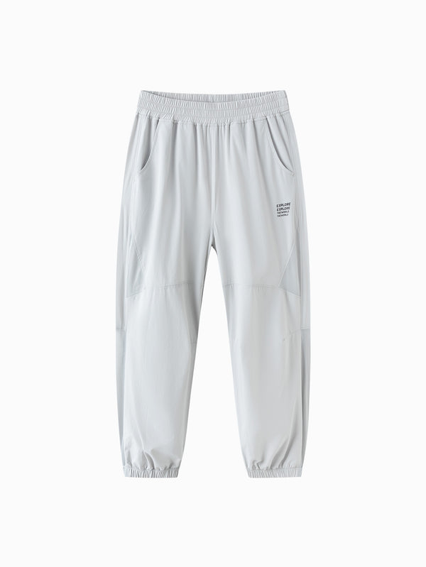 Light Gray Kids Unisex Trousers