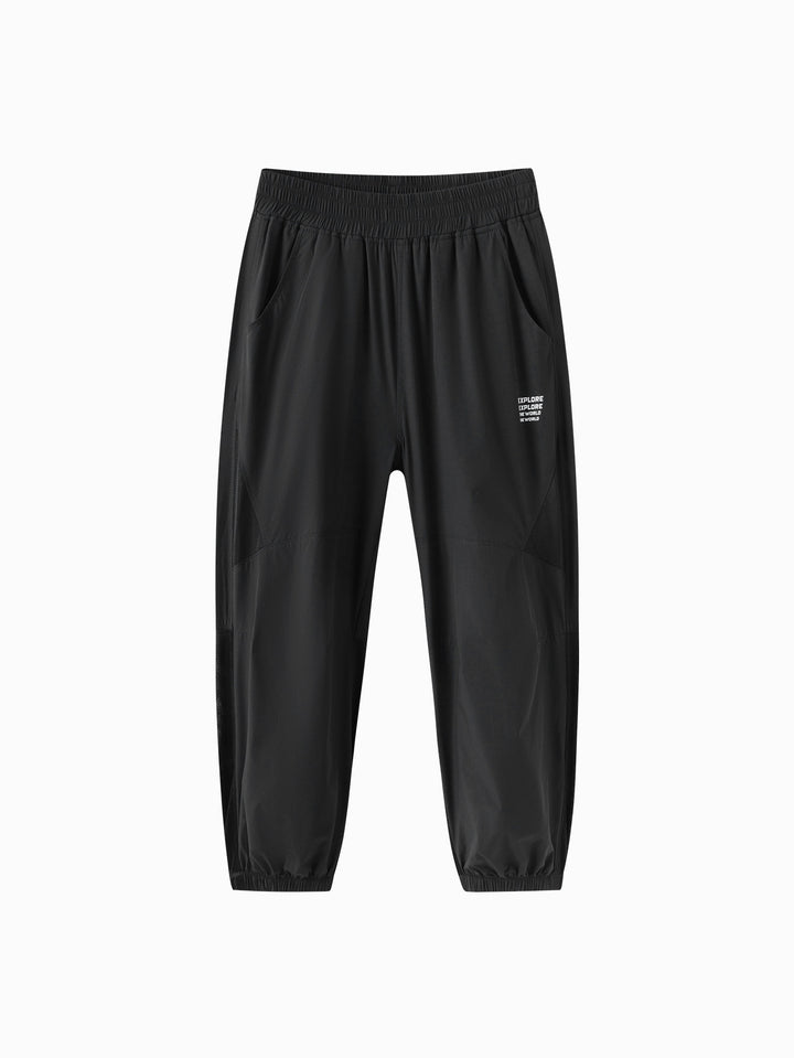 Black Kids Unisex Trousers