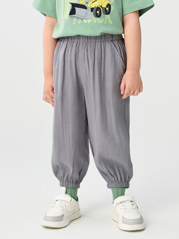 Gray Baby Unisex Trousers