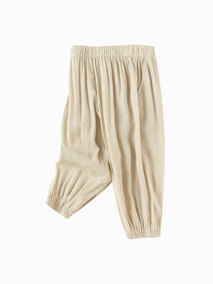 Shell Khaki Baby Unisex Trousers