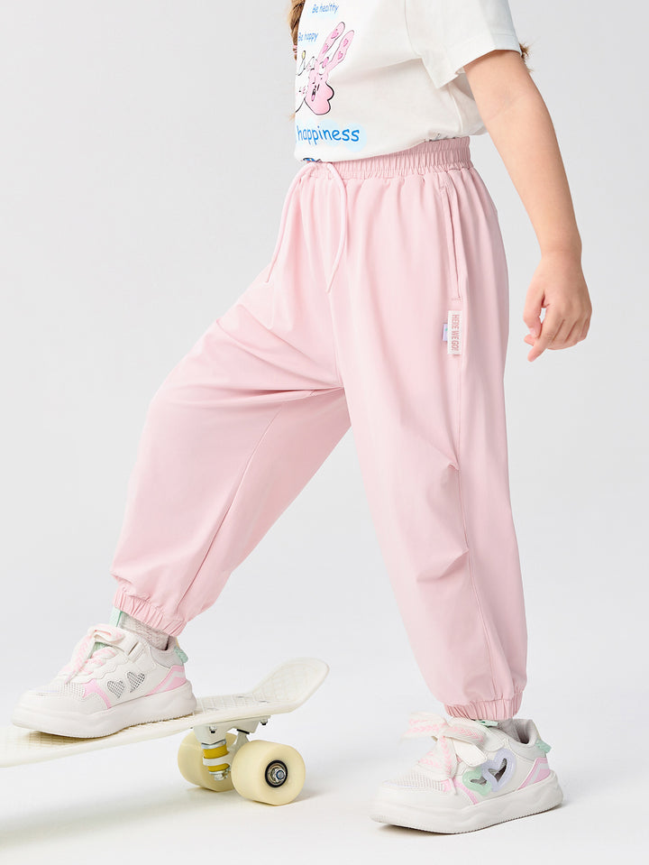 Pink Baby Unisex Knit Trousers