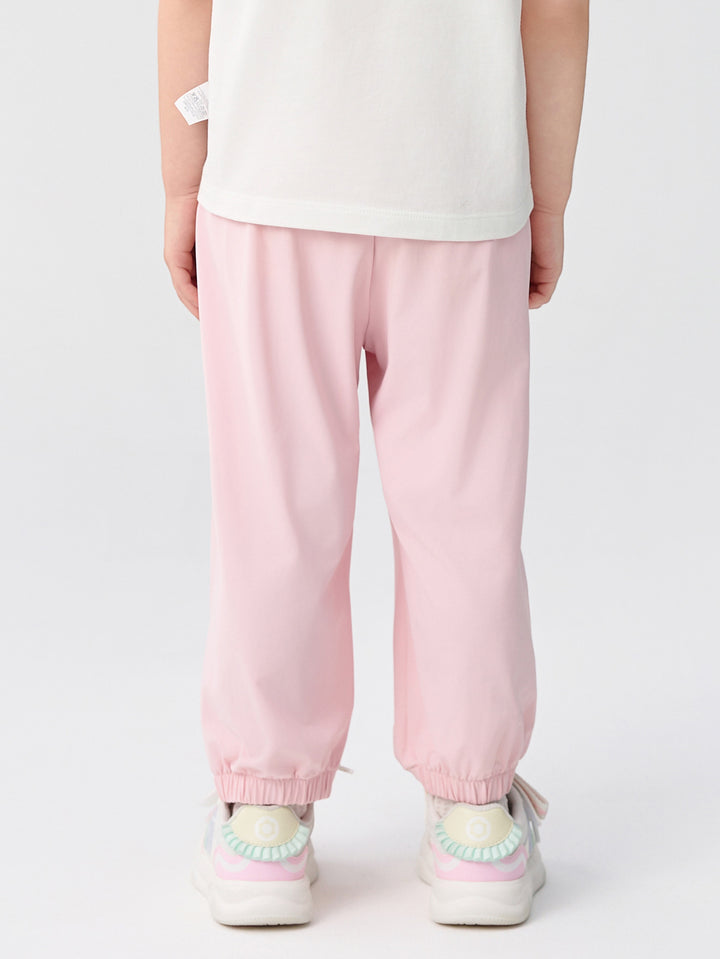 Pink Baby Unisex Knit Trousers