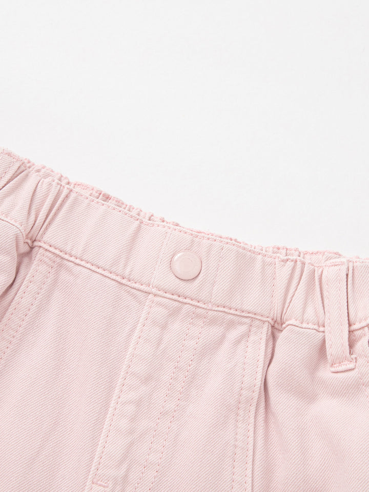 Visions Pink Kids Girl Denim Shorts