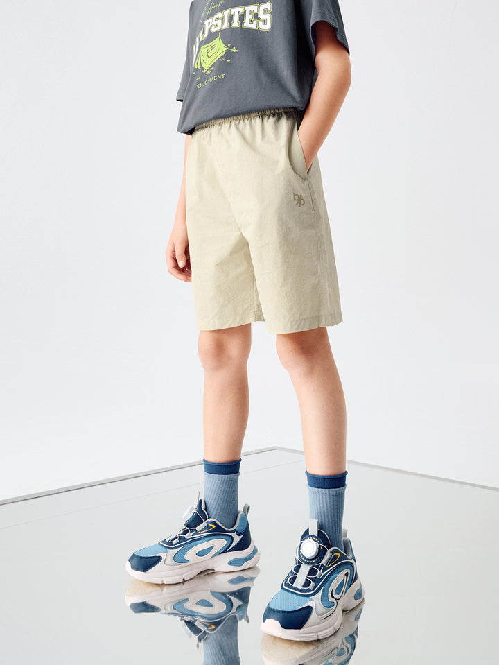 Shell Khaki Kids Unisex Woven Pants