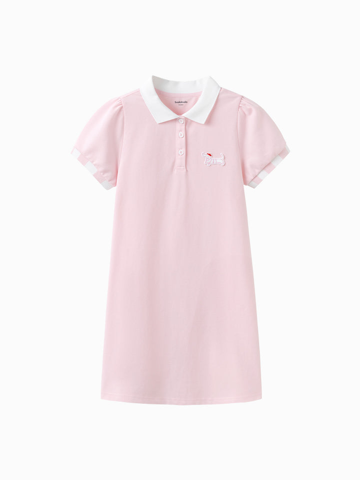 Visions Pink Kids Girl Knit Dress