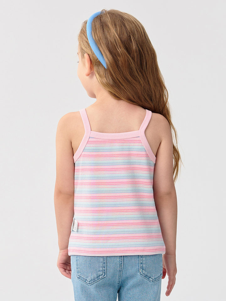 Red Blue Baby Girl Camisole