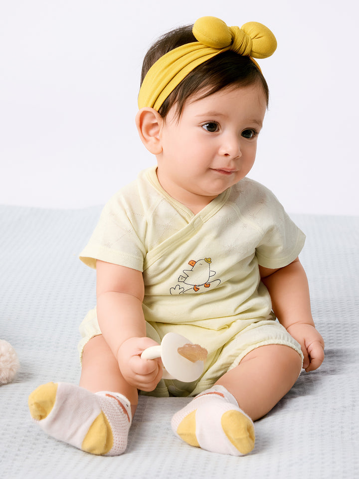 Yellow Baby Unisex Underwear Suit In The Other Ones