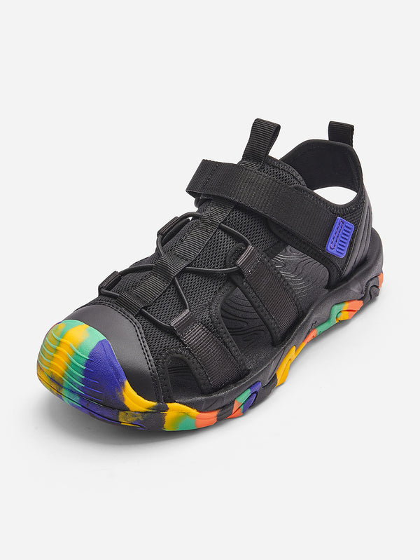 Black Toddler Boy Sports Sandals