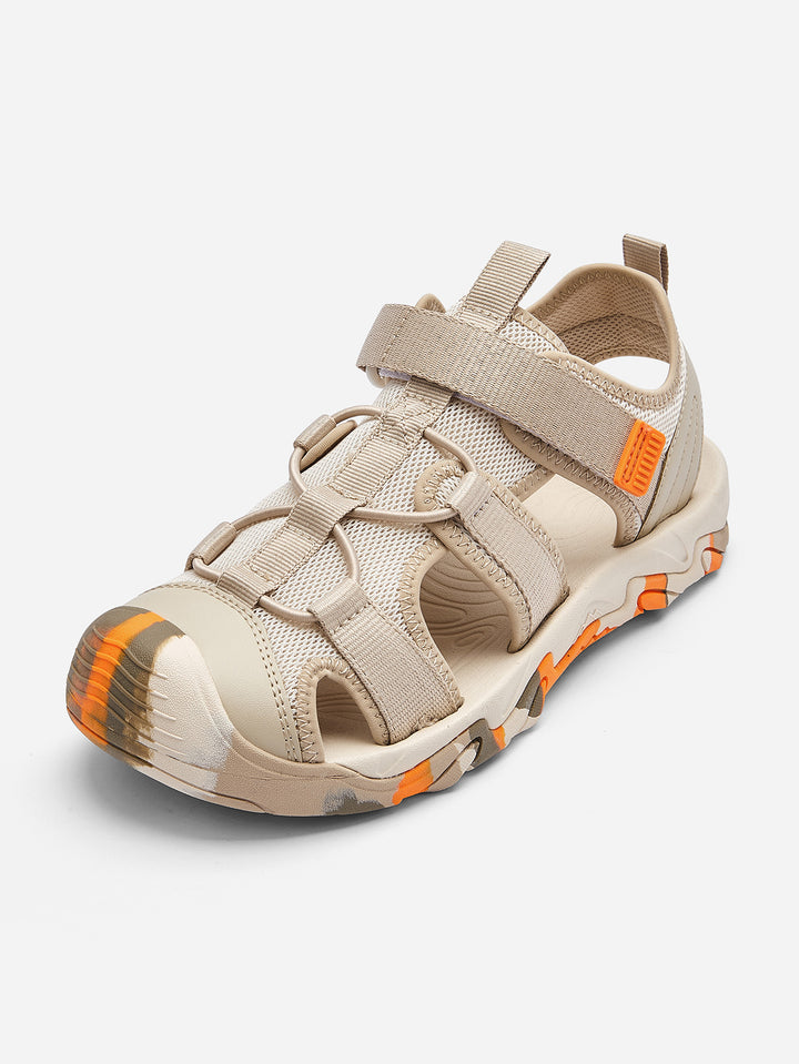 Off-white Toddler Boy Sports Sandals