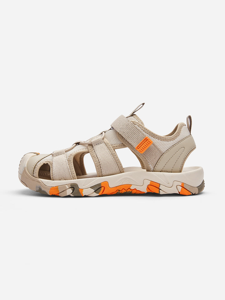 Off-white Toddler Boy Sports Sandals