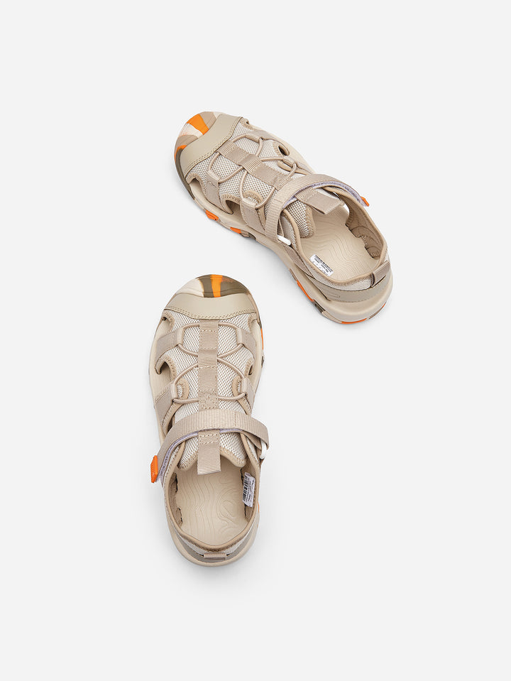 Off-white Toddler Boy Sports Sandals