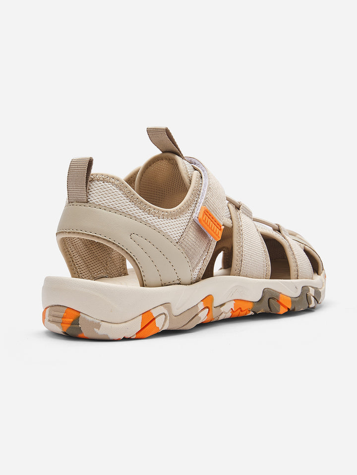 Off-white Toddler Boy Sports Sandals