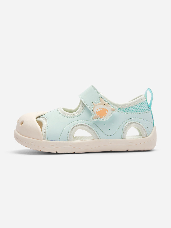 Pink Green Baby Girl Sports Sandals