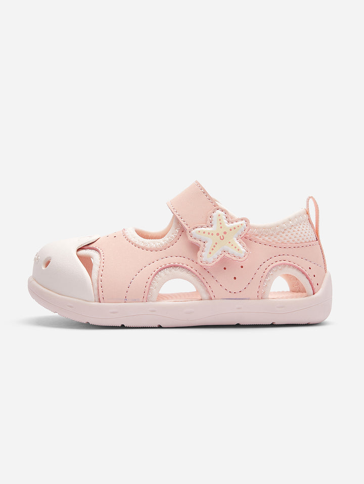 Visions Pink Baby Girl Sports Sandals