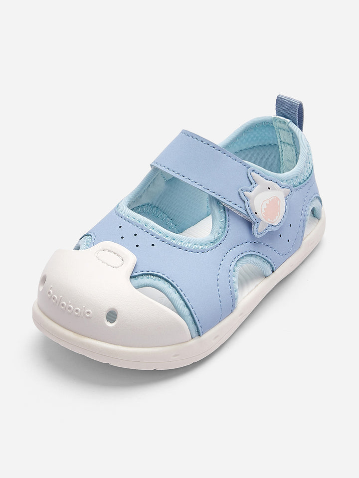 Ice Blue Baby Girl Sports Sandals