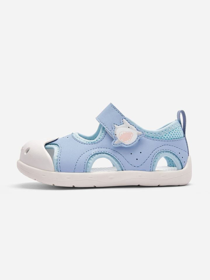 Ice Blue Baby Girl Sports Sandals