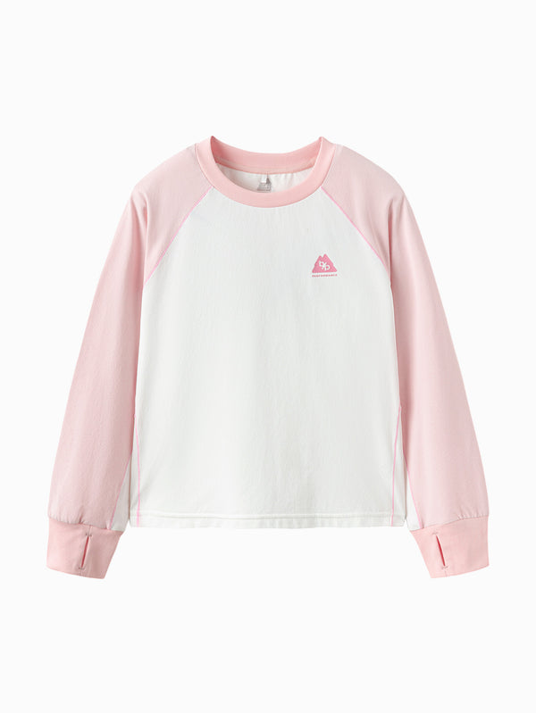 Unisex Kids Pink Hue Long Sleeve T-Shirt