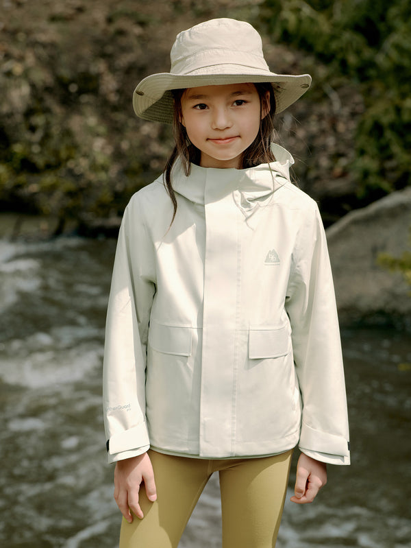 Unisex Kids Light Khaki Jackets