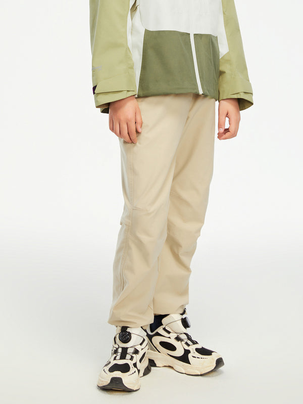 Unisex Kids Khaki Trousers