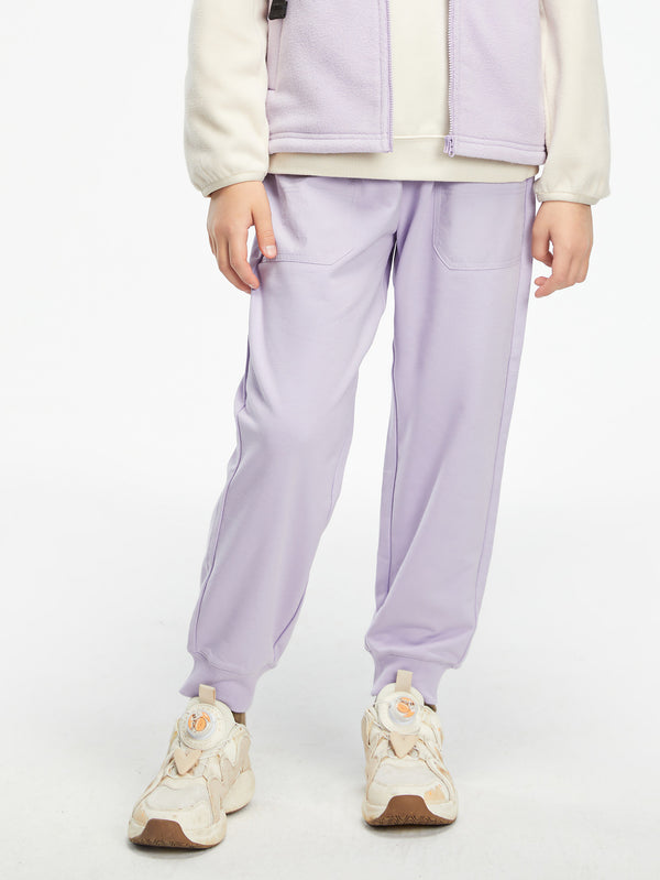 Unisex Kids Purple Trousers