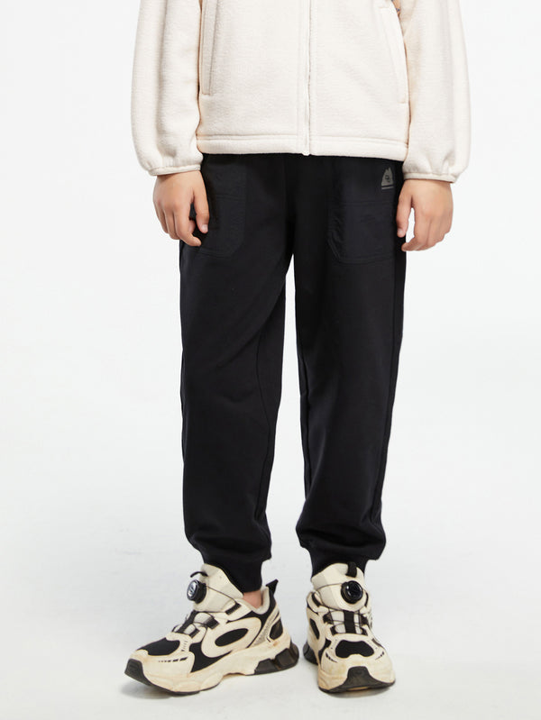 Unisex Kids Black Trousers