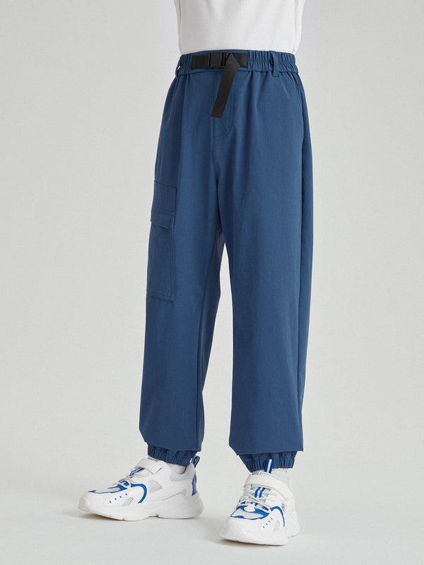 Unisex Kids Dark Blue Trousers