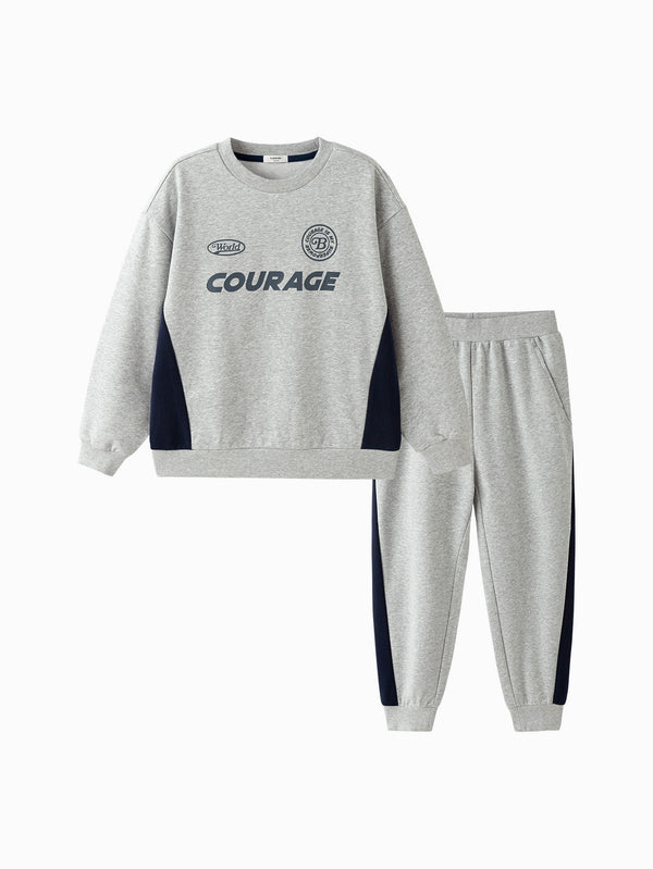 بلابالا بوي الأطفال بدلة طويلة الأكمام