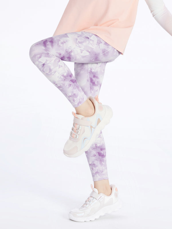 バラバラの女の子キッズベースレイヤーパンツ