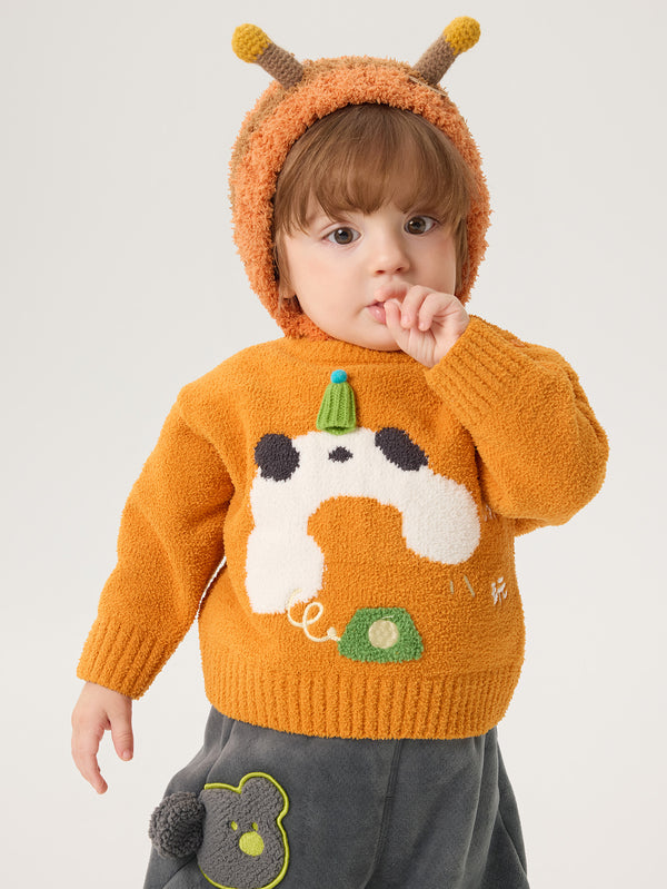 Unisex Baby Thick Multicolor Sweater