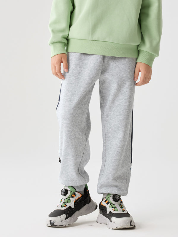 Boy Kid Contrast Webbing Trousers