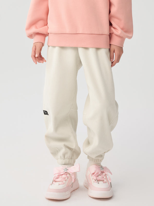 Unisex Kids Woven Logo Trousers