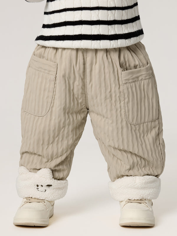 Unisex Baby Straight Animal Leg Trousers