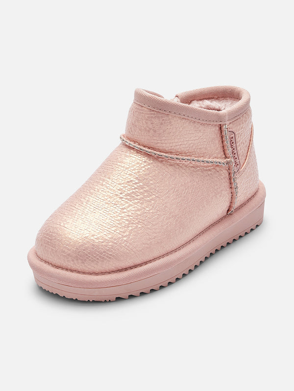 Bottes de neige basses en peluche hydrofuges pour bébés et enfants Balabala