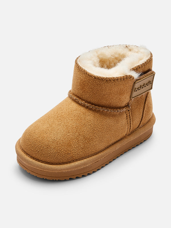 Bottes de neige en peluche hydrofuges pour bébés et enfants Balabala