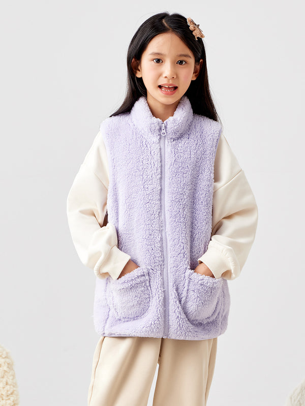 Chaleco básico unisex para niños y bebés