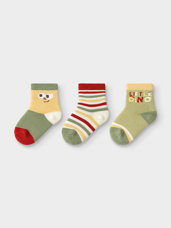 Chaussettes unisexes chaudes à imprimé animal pour bébé et tout-petit