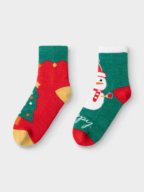 Unisex Toddler And Kid Elastic New Year Socks