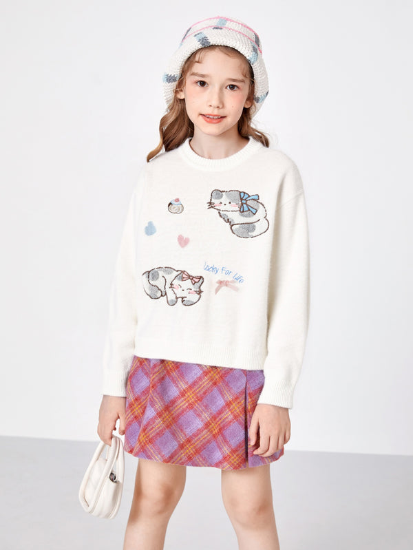 Balabala Girl Kids  Sweater