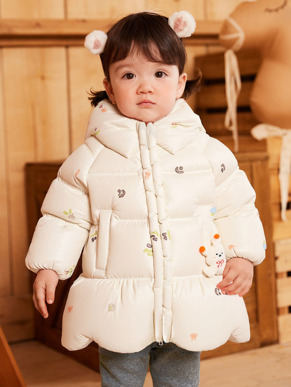 Balabala Girl Toddler Down Jacket