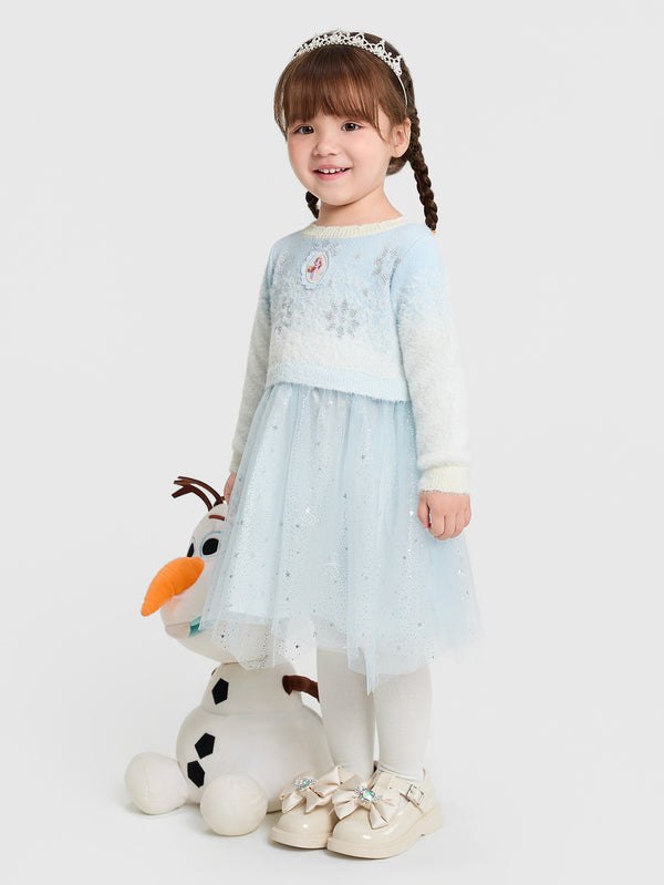 [ IP-Frozen ] Balabala Elsa Girl Kids Dress