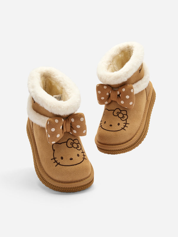 [ IP-Sanrio ] Balabala Girl Kids Snow Boots
