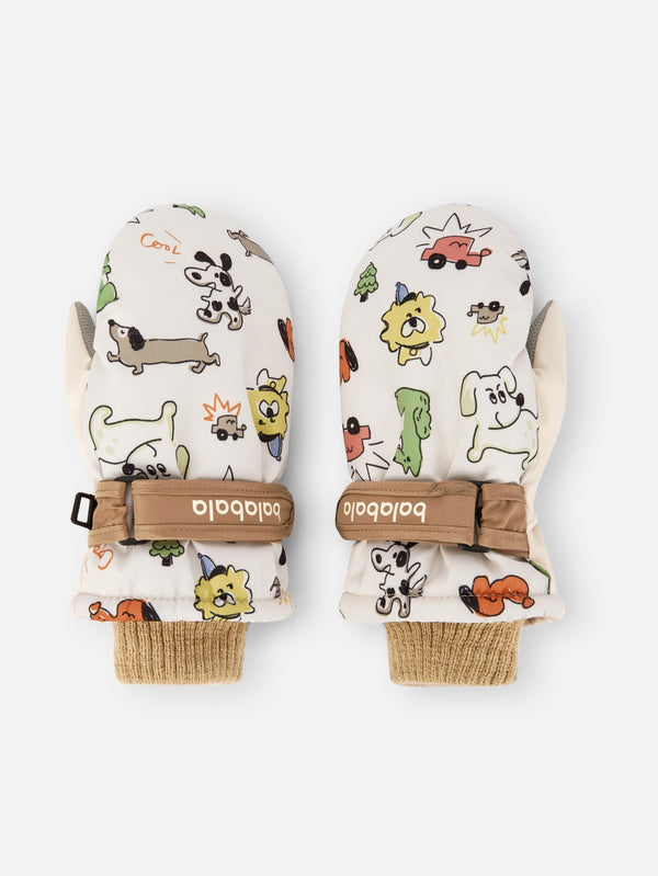 قفازات بالابالا للأطفال الصغار للجنسين