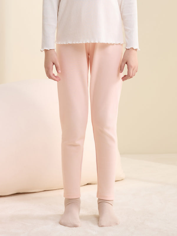 Balabala Girl Kids Warm Long Sleeve Top & Leggings Set