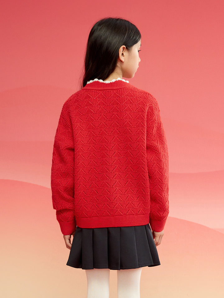 Chinese Red Sweater