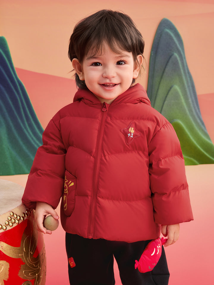 Chinese Red Down Jacket