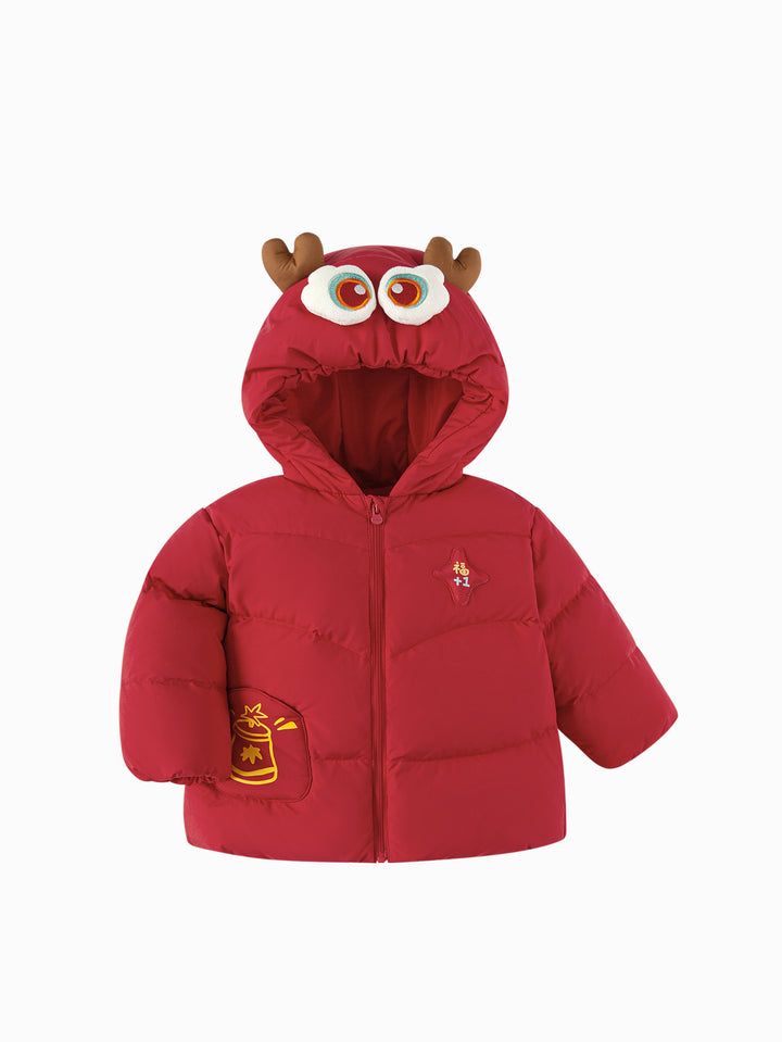 Chinese Red Down Jacket