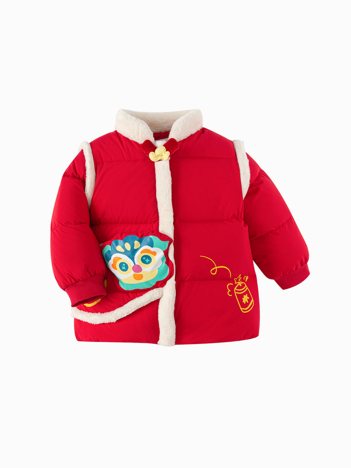 Chinese Red Down Jacket