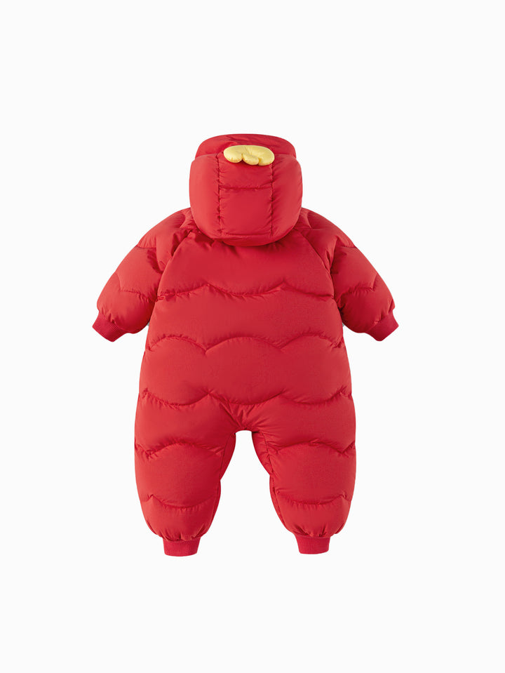 Chinese Red Outerwear Jumpsuits